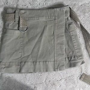 Rails Gray Mini Skirt